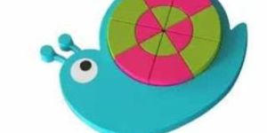 Snaily Shapes Puzzles Toddler Toys
