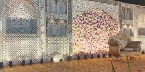 traditional wedding stage