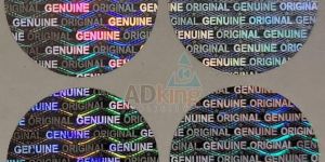 Holographic Stickers