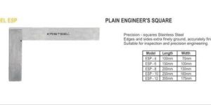 Stainless Steel Try Square 150mm, 15 Cm