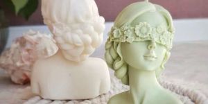 Human Shape Scented Wax Candle