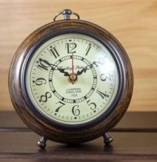 Wooden Table Clock