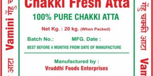 Vamini Chakki Fresh Atta 20kg