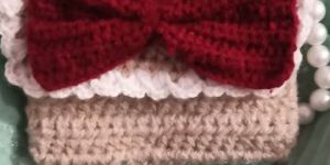 Crochet Mini Fashion Wallet