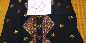 Ladies Kantha Work Handloom Cotton Kurti