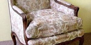 1 Seater Solid Wooden Wing Chair Armrest Chair
