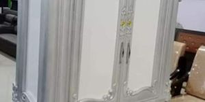 Antique Teak Wood Design Almirah