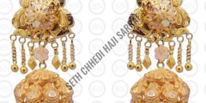 EJ06 Gold Jhumka