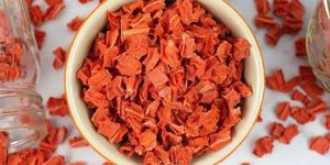 A Grade Dehydrated Carrot Flakes