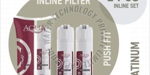 Aqua Platinum 2 Pcs Inline Filter Set