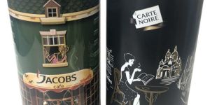 Green Tea Airtight Tin Box