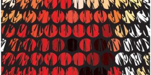 elegant sensual pose decorative line wall art