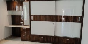 2 Doors Wooden Modular Sliding Wardrobe