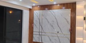 Wooden Wall Mount Modular TV Panel