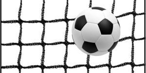 Black Nylon Football Goal Net
