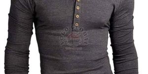 Mens Henley Neck T-Shirts
