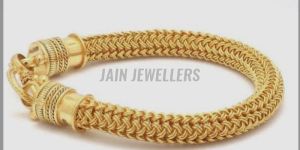 Mens Designer Gold Bracelet