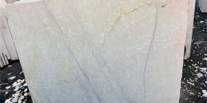 Polished White Marble Slabs