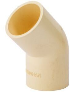 Bandhan 45 Degree CPVC Elbow Pipe Fittings