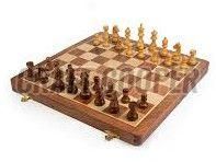 Wooden Folding Non Magnetic Chess Boards