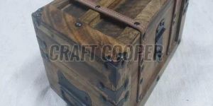 Wooden Rectangle Chest Box