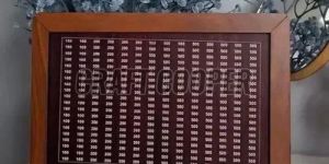 Wooden Rectangle Money Bank