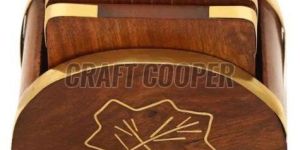 Wooden Restaurant Tea Coaster