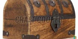 Wooden Vintage Chest Box