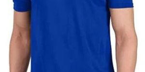 Mens Plain Polyester T Shirt