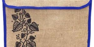 Natural Jute - Tote Conference Folder - KCB - 009