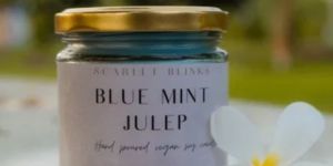 Blue Mint Julep Candle