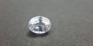 6 Carat Natural White Zircon Gemstone