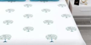 Hand Block Printed Cotton Bedsheet Set