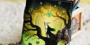loki design pu leather journal