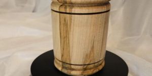 Wooden Candle Holder