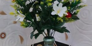 8 Inch Transparent Glass Flower Pot