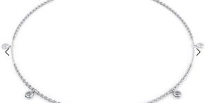 Ladies White Gold Genuine Round Cut Diamond Bracelet