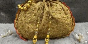 Premium Potli Bags WITH Lace Work & Tassels