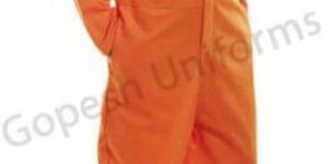 Unisex Orange Fire Retardant Coverall