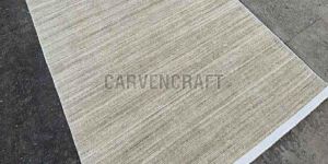 A82 Plain Handloom Jute Rug