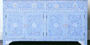 Floral Mother of Pearl Sideboard