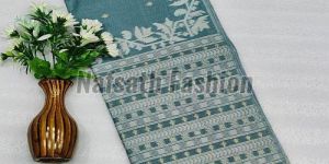 Mulmul Cotton Printed Saree