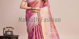 Zari Weaving Work Pure Soft Silk Saree