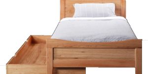 Wooden Single Bed