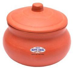 Clay Curd Pot with Cap 1.5 Liter