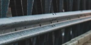 Road Safety Galvanised Highway Metal Beam Crash Barrier