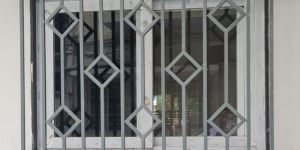 Modern Mild Steel Window Grill