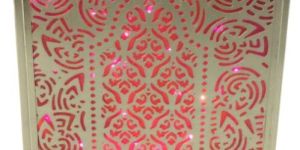 4 Inch Iron Votive Teal Light Candle Holders