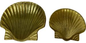 Aluminum Golden Home Decor Shell