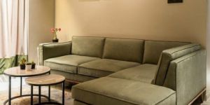 Luxury 4 Seater L Shape Sofa Set